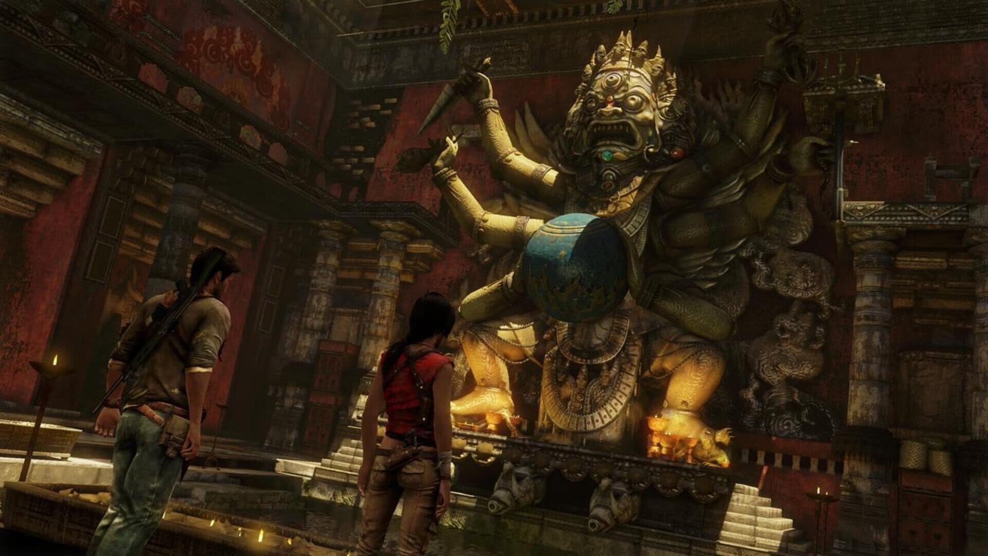 Uncharted 2: Among Thieves gameplay screenshot 5