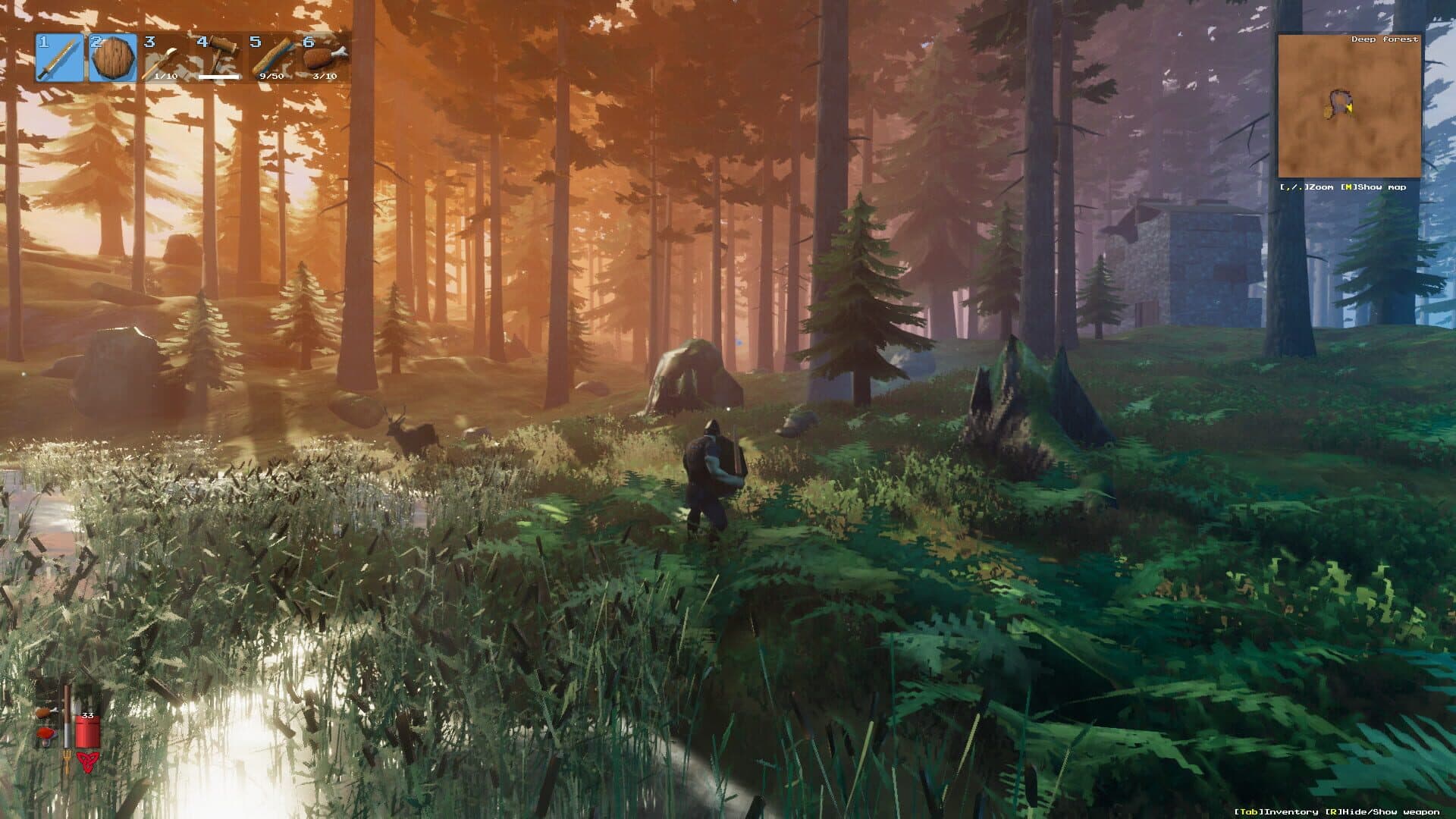Valheim gameplay screenshot 1