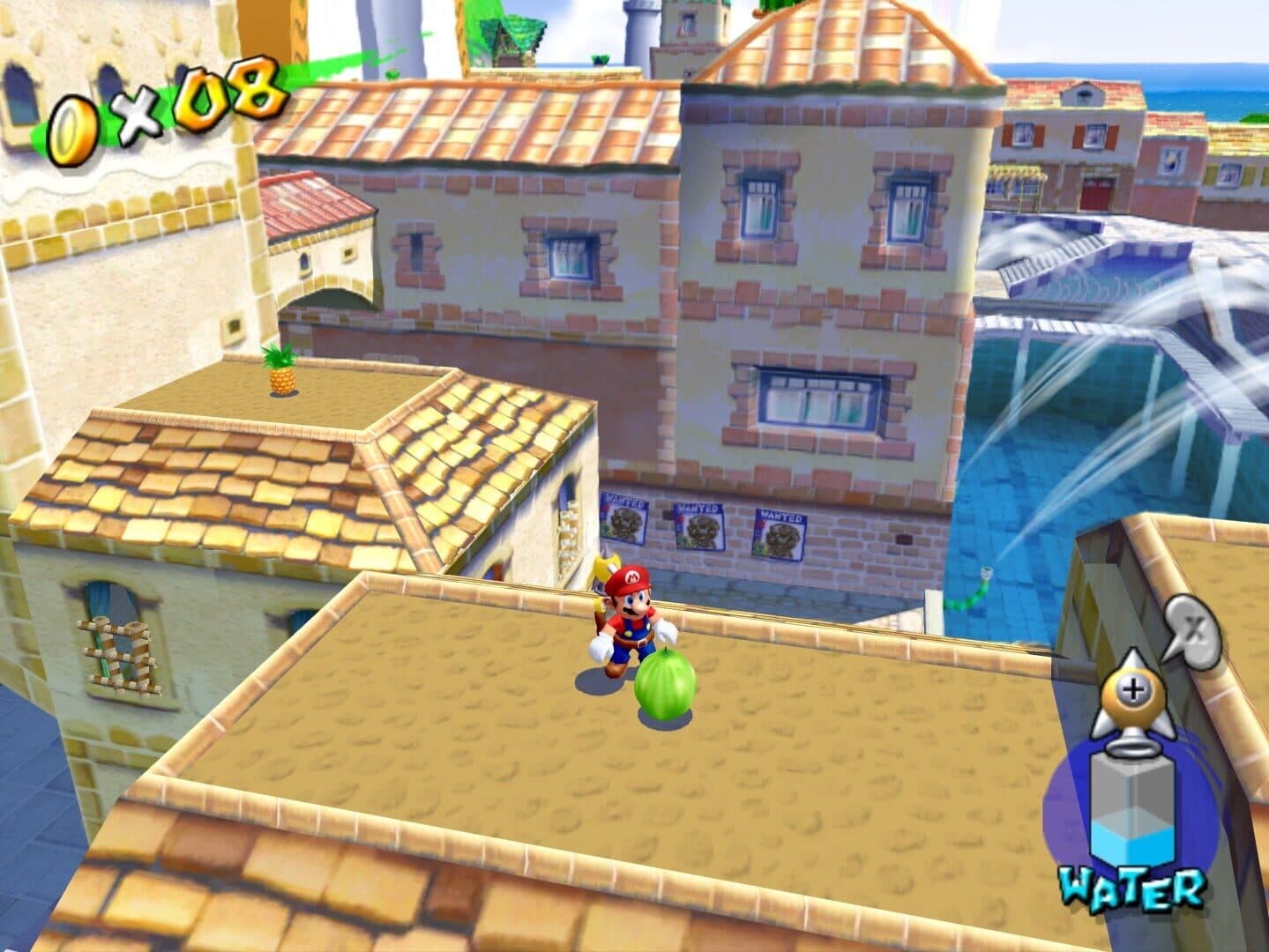 Super Mario Sunshine gameplay screenshot 4