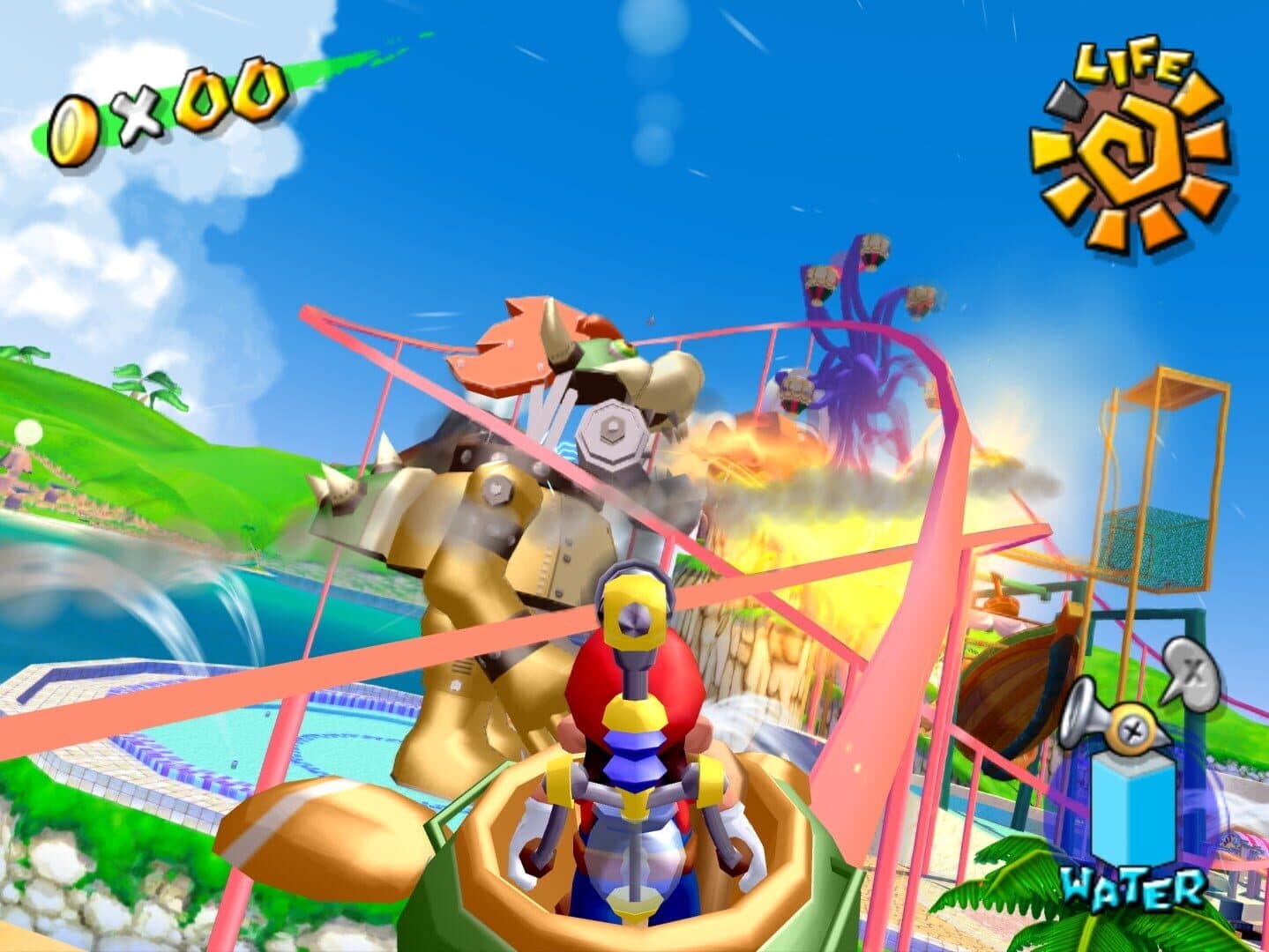 Super Mario Sunshine gameplay screenshot 7