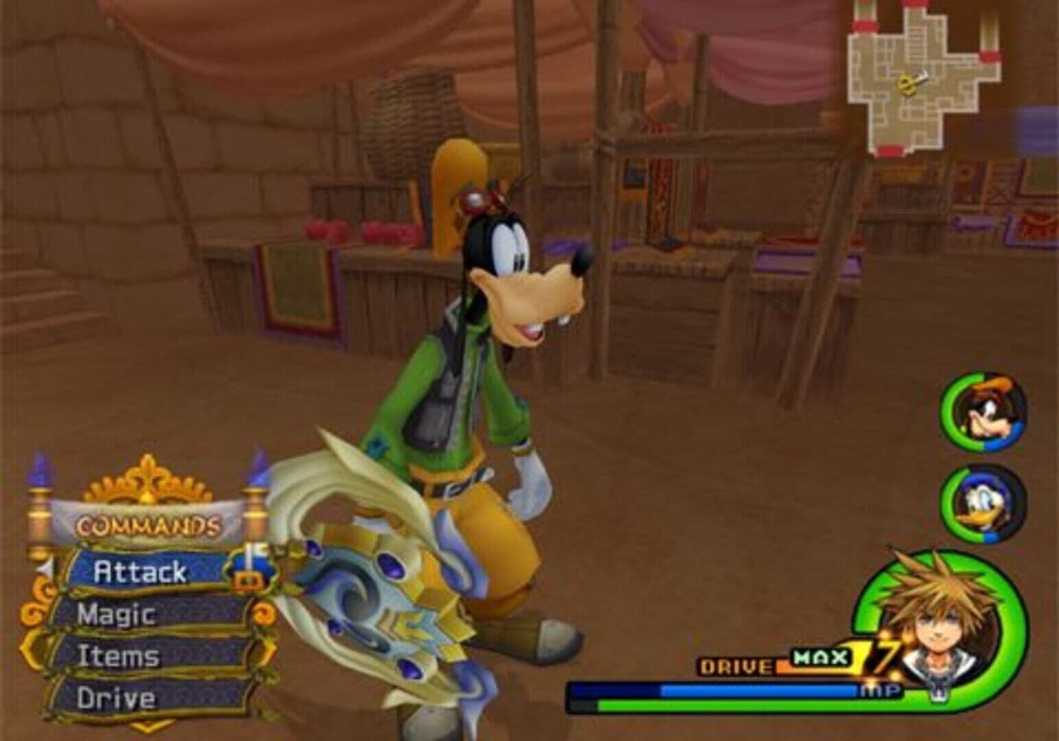 Kingdom Hearts II gameplay screenshot 4