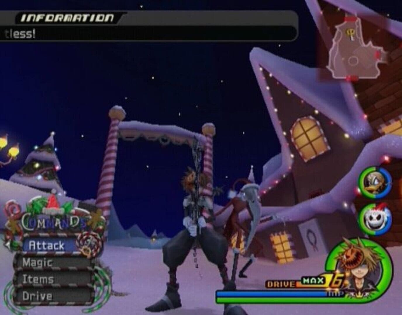 Kingdom Hearts II gameplay screenshot 5