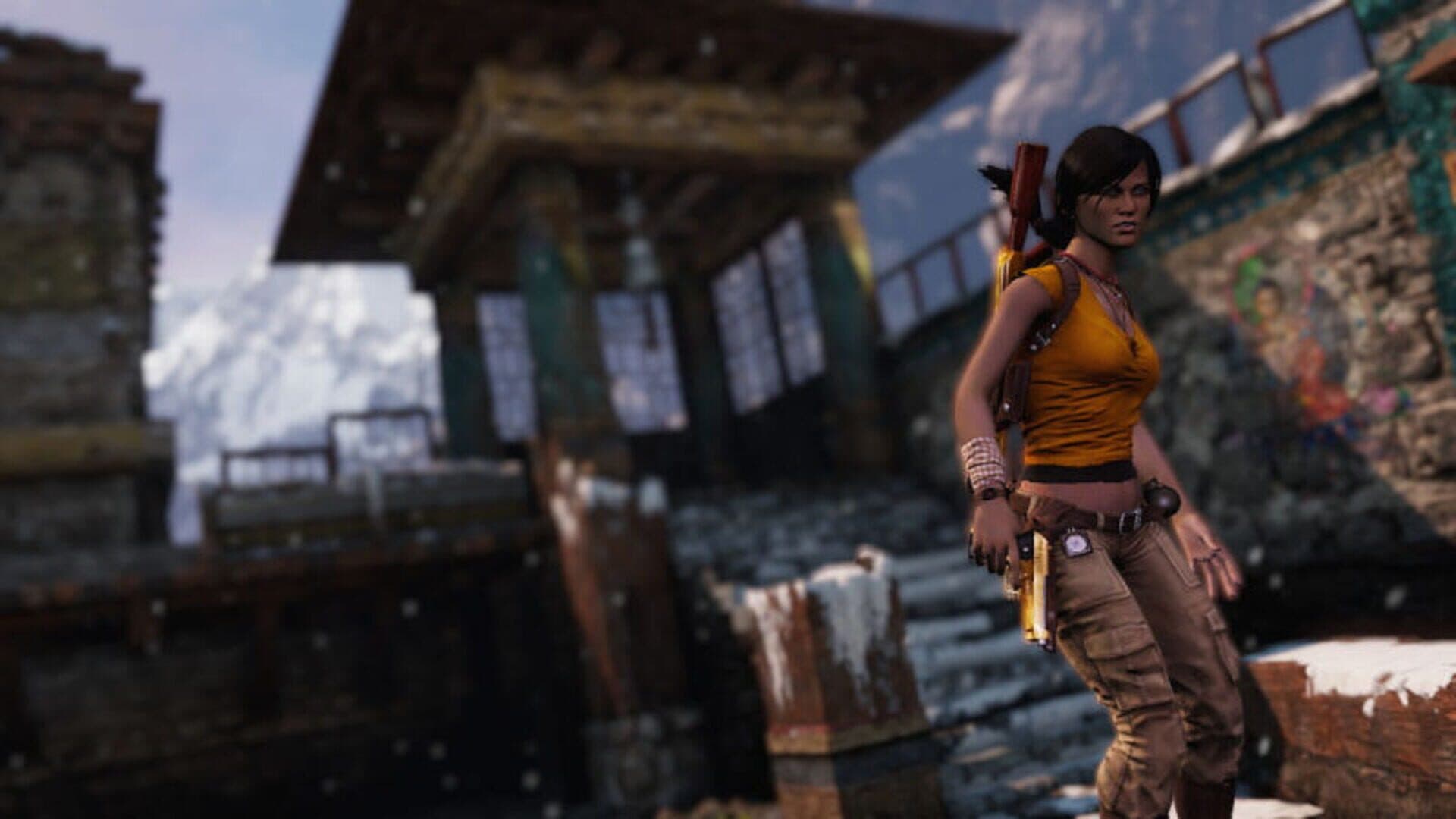 Uncharted 2: Among Thieves gameplay screenshot 8
