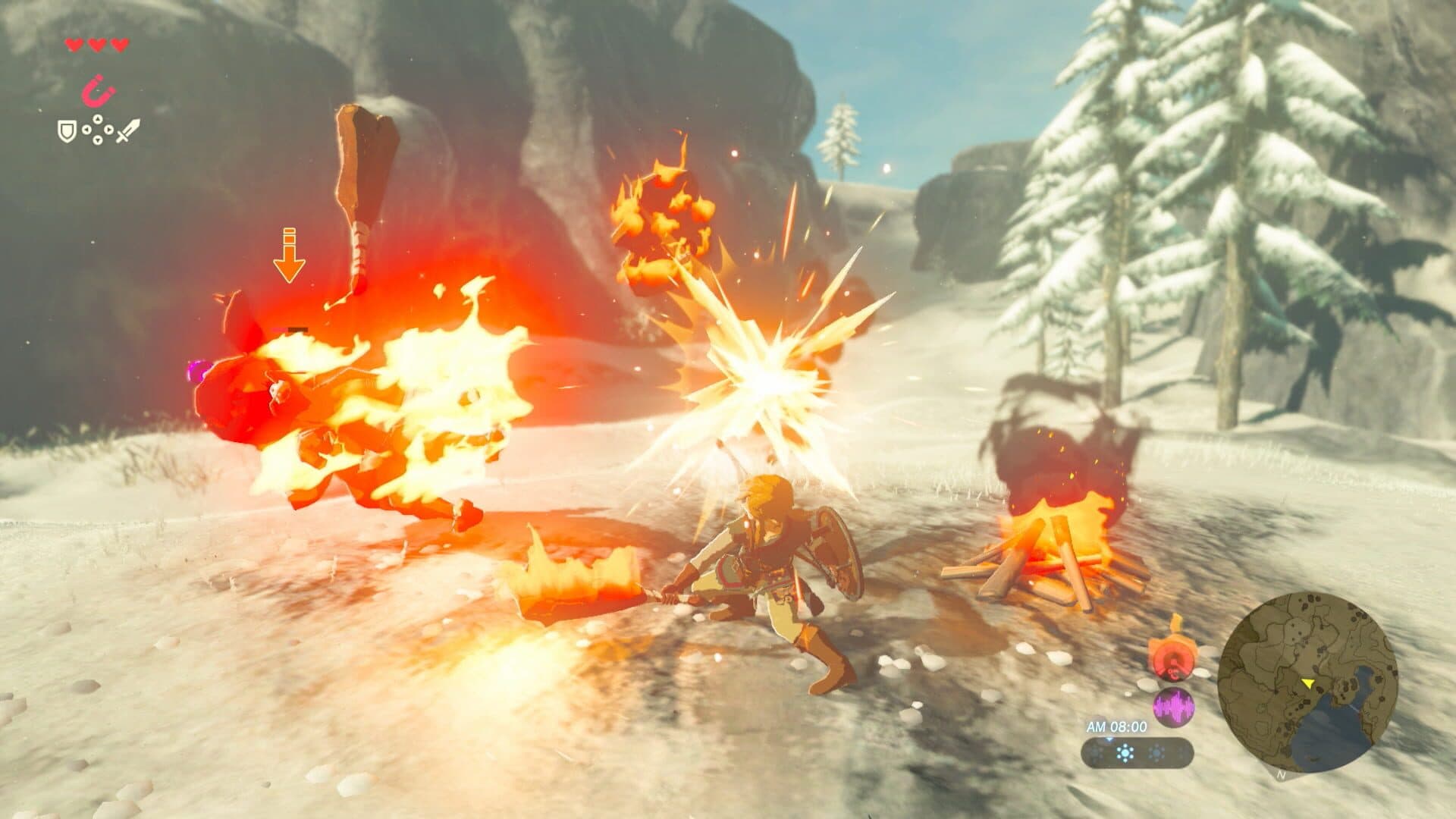 The Legend of Zelda: Breath of the Wild gameplay screenshot 1