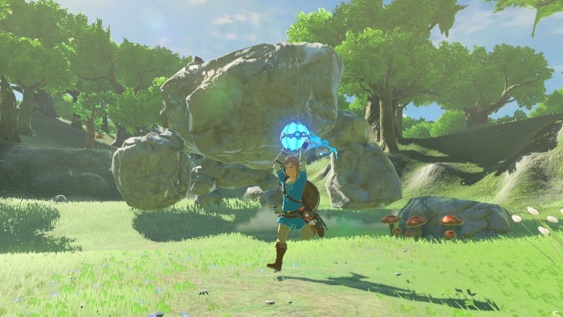 The Legend of Zelda: Breath of the Wild gameplay screenshot 4