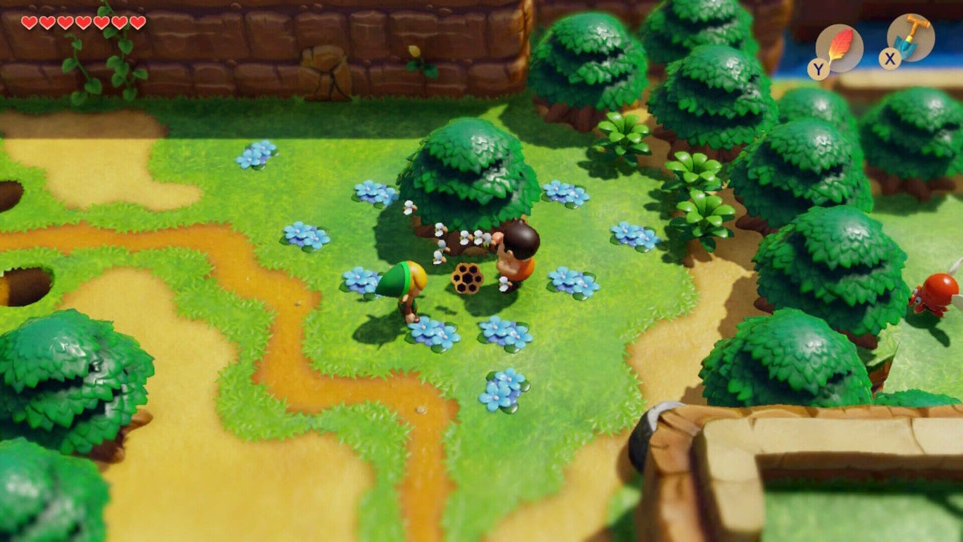 The Legend of Zelda: Link's Awakening gameplay screenshot 1