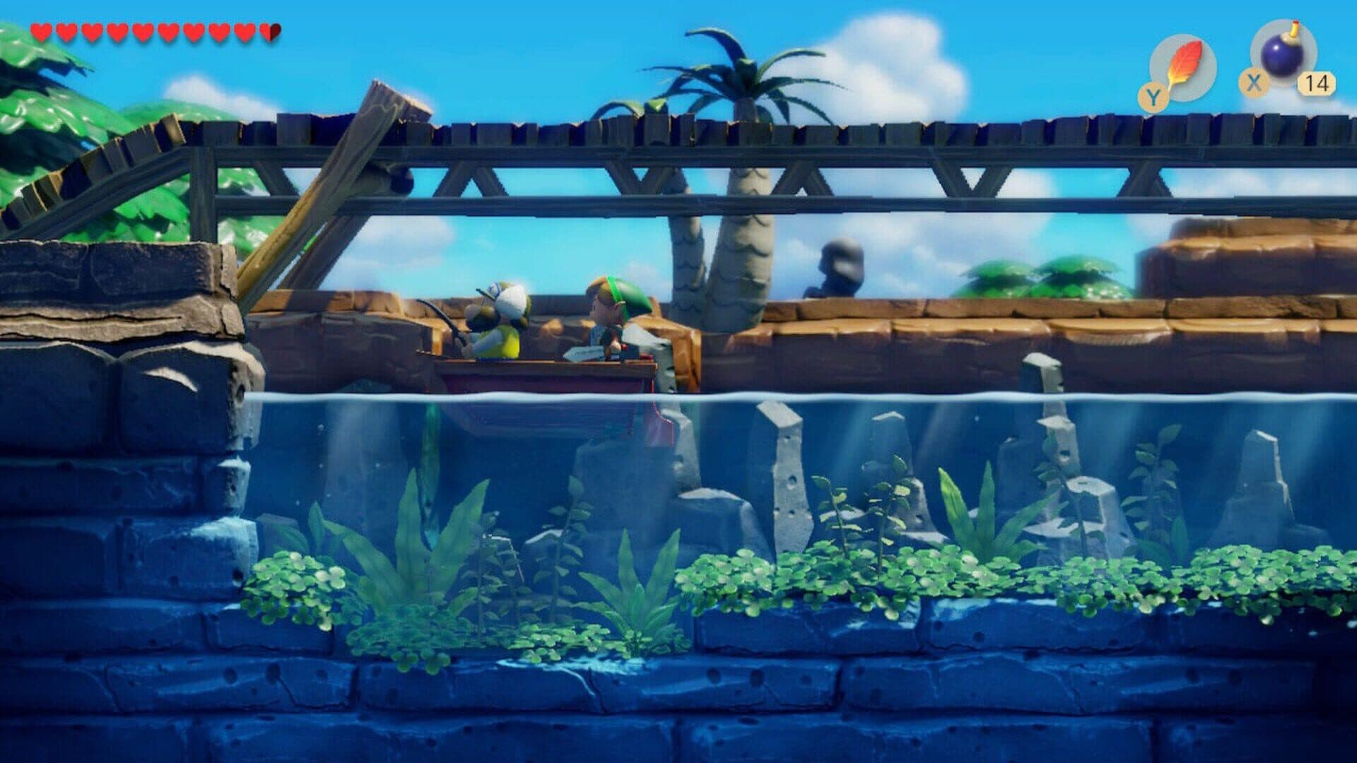 The Legend of Zelda: Link's Awakening gameplay screenshot 2