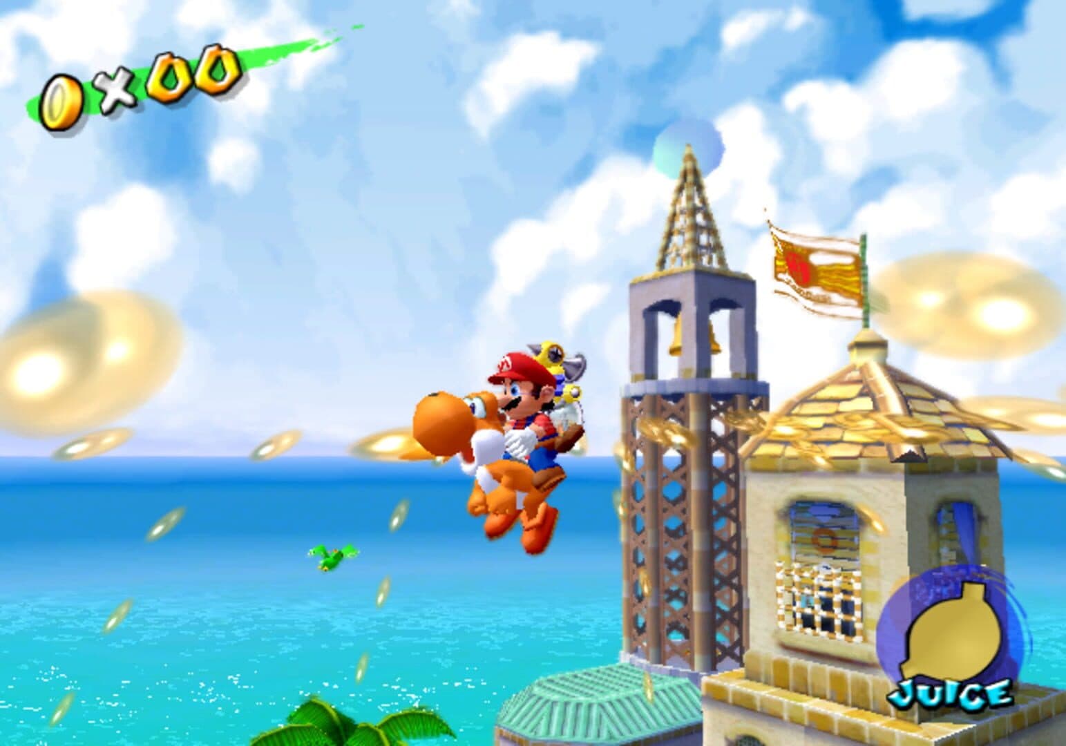 Super Mario Sunshine gameplay screenshot 9