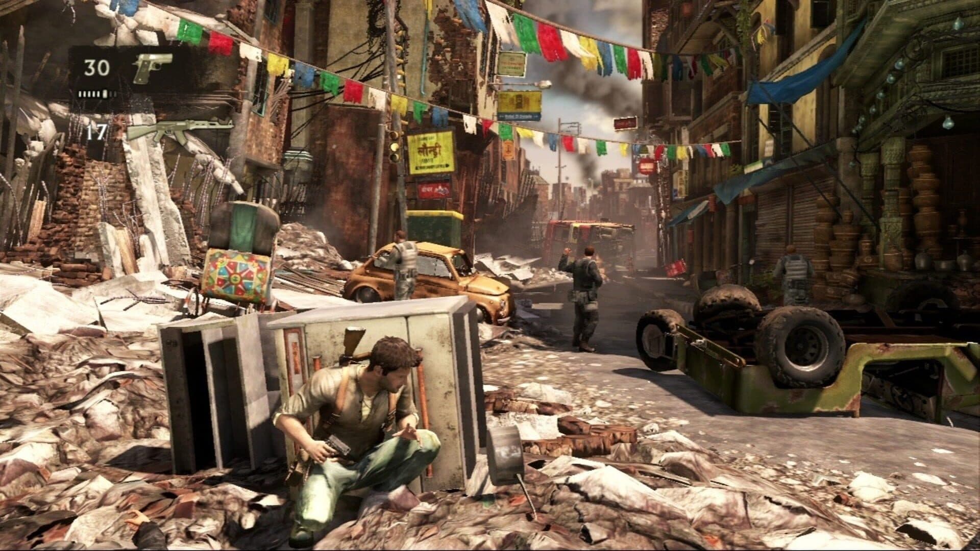 Uncharted 2: Among Thieves gameplay screenshot 4